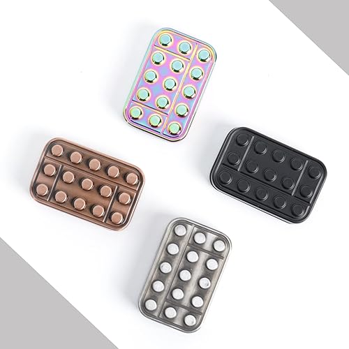 Miniatura 5 de Juguetes para adultos de metal, deslizador magnético EDC háptico Fidget Juguetes para adultos