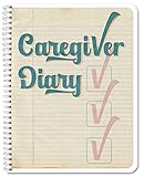 BookFactory Caregiver Daily Log Book Caretaker Daily Task Log for Assisted Living Patients, Long Term Care Diary - Old Cover, Wire-O, 100 Pages, 8.5'' x 11'' (Made in USA)