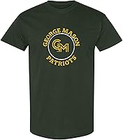 Vista 40 de UGP Campus Apparel AS04 - Camiseta con logotipo de círculo envejecido