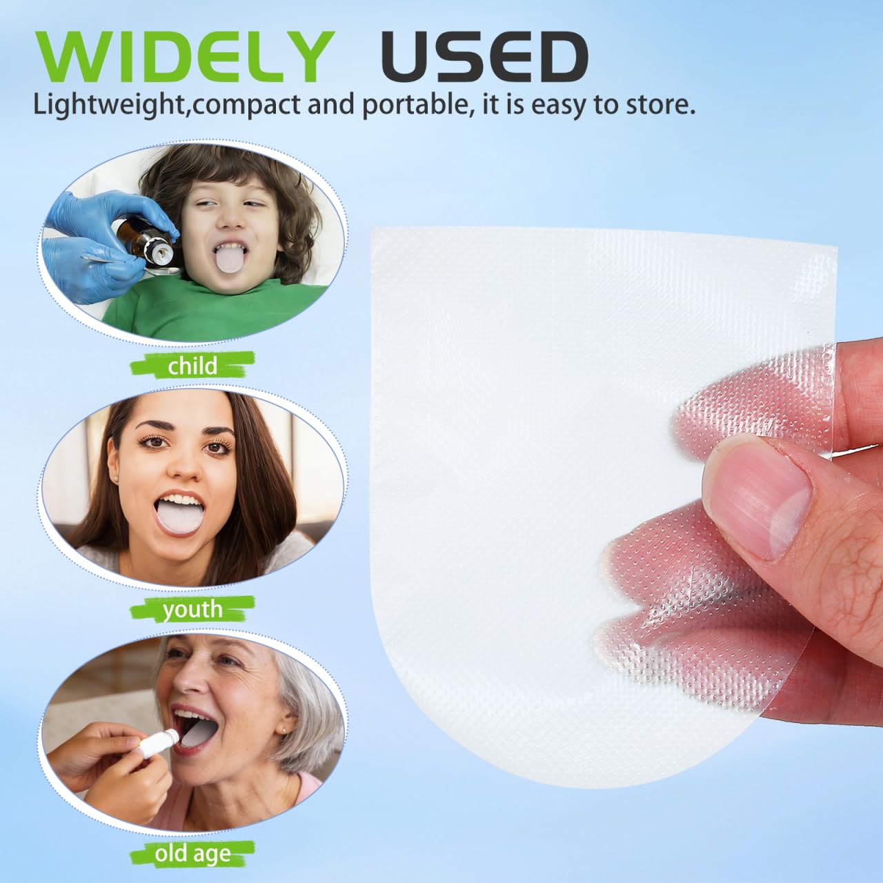PRETYZOOM 25Pcs Disposable Tongue Protective Covers Transparent Plastic Non-Bitter Sleeves for Adults and Kids Comfortable Taste-Proof Solution for Medicine