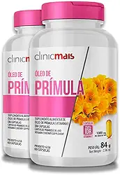 Kit 2 Óleo Prímula 60 Cápsulas ClinicMais
