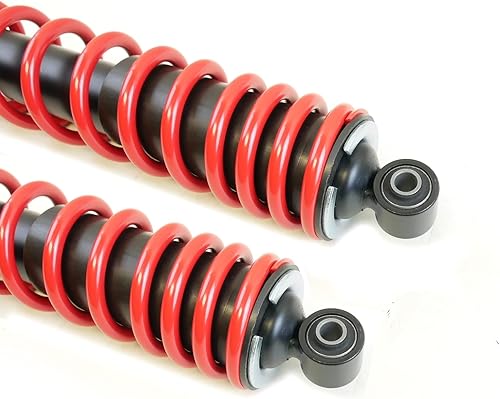 Miniatura 3 de Monster Performance Amortiguadores delanteros para Yamaha Raptor 700 2013-2019 1PE-F3390-00-00, izquierda y derecha, doble tasa, rojo, manejo