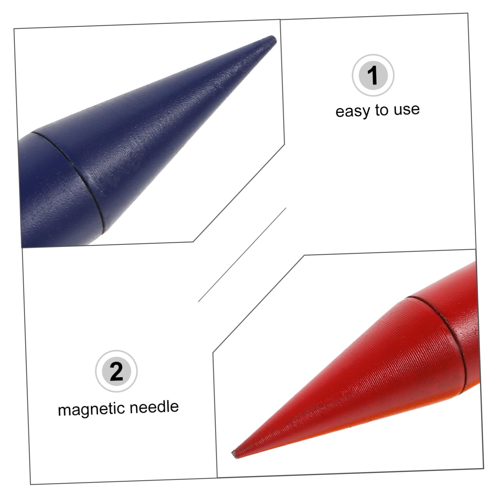 iplusmile 5pièces Magnétique De Démonstration Pour Enseignement Instrument Scientifique De Mesure Précise Pour Expérimentations Et Recherche Éducative