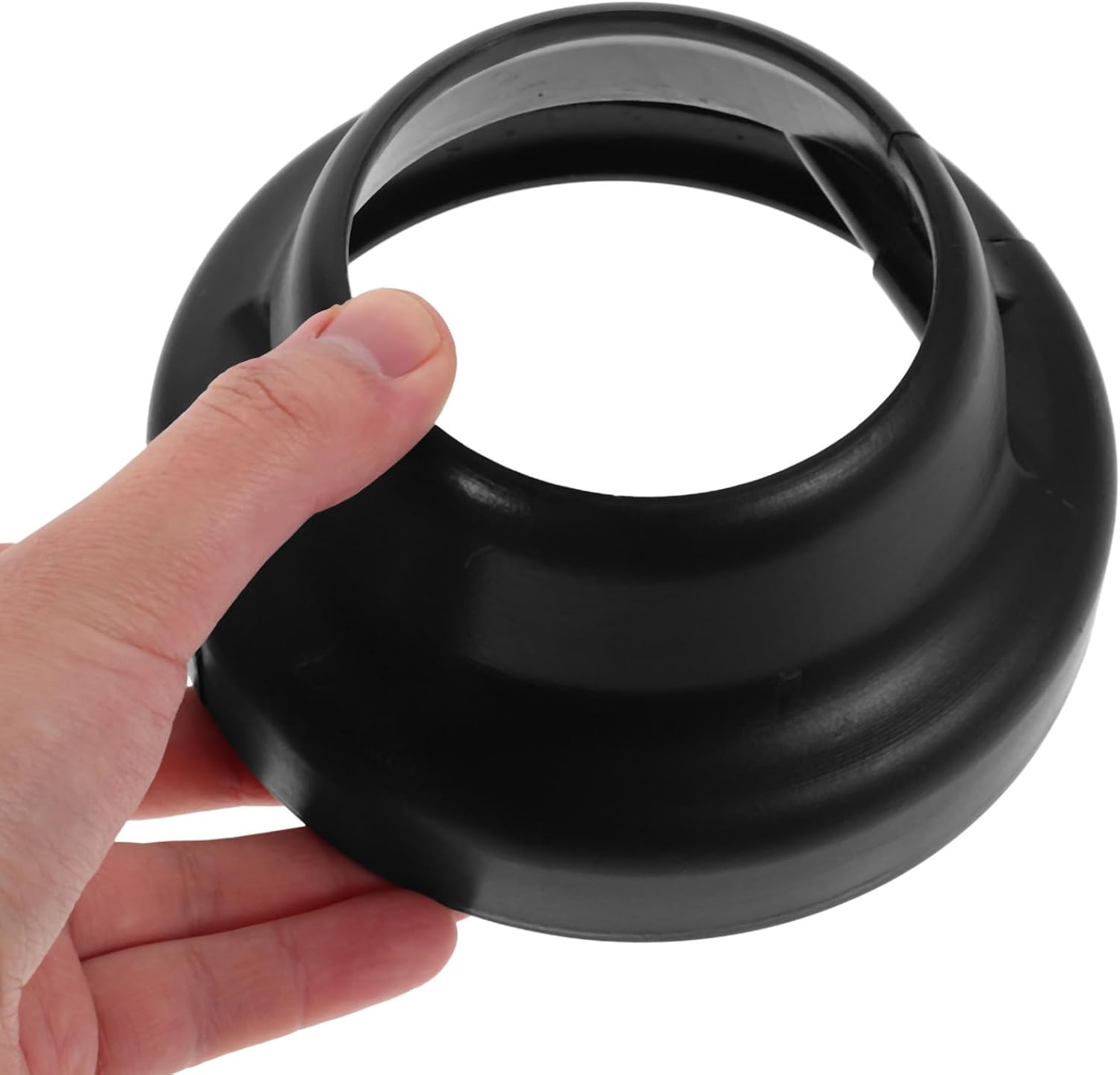 Black Plastic Base Cover for Playground Equipment and Fitness Gear, Fade-Resistant Protective Ground Cover Compatible Adaptive Safety and Playground Accessories