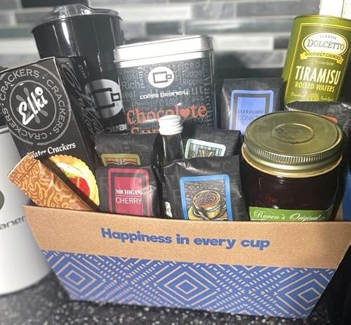 Coffee Beanery 2590218 Gourmet Favorites | Coffee, Tea & Gourmet Snacks Gift Basket thumb #4
