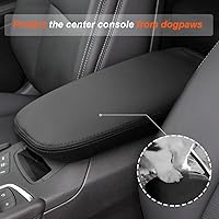 Vista 3 de DEYTOP Funda para Consola para Cadillac XT5 2017-2026 Funda para Apoyabrazos para Cadillac XT5 2025 2026 Accesorios Protector de Apoyabrazos