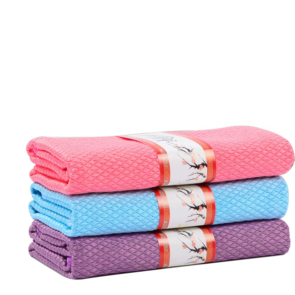 Buy KAIDI Fish Scales Microfiber Dust Cloths Cleaning Towels, Dish