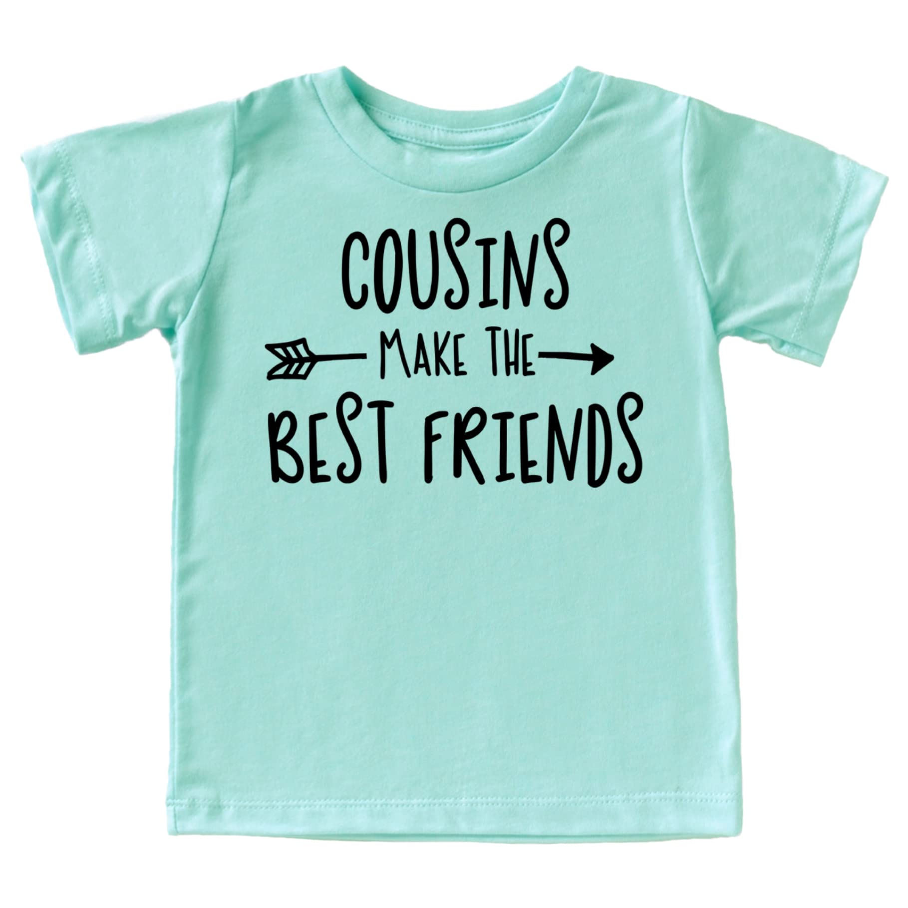 Olive Loves AppleCousins Make The Best Friend T-Shirt for Baby and Toddler Girls Fun Family Outfits