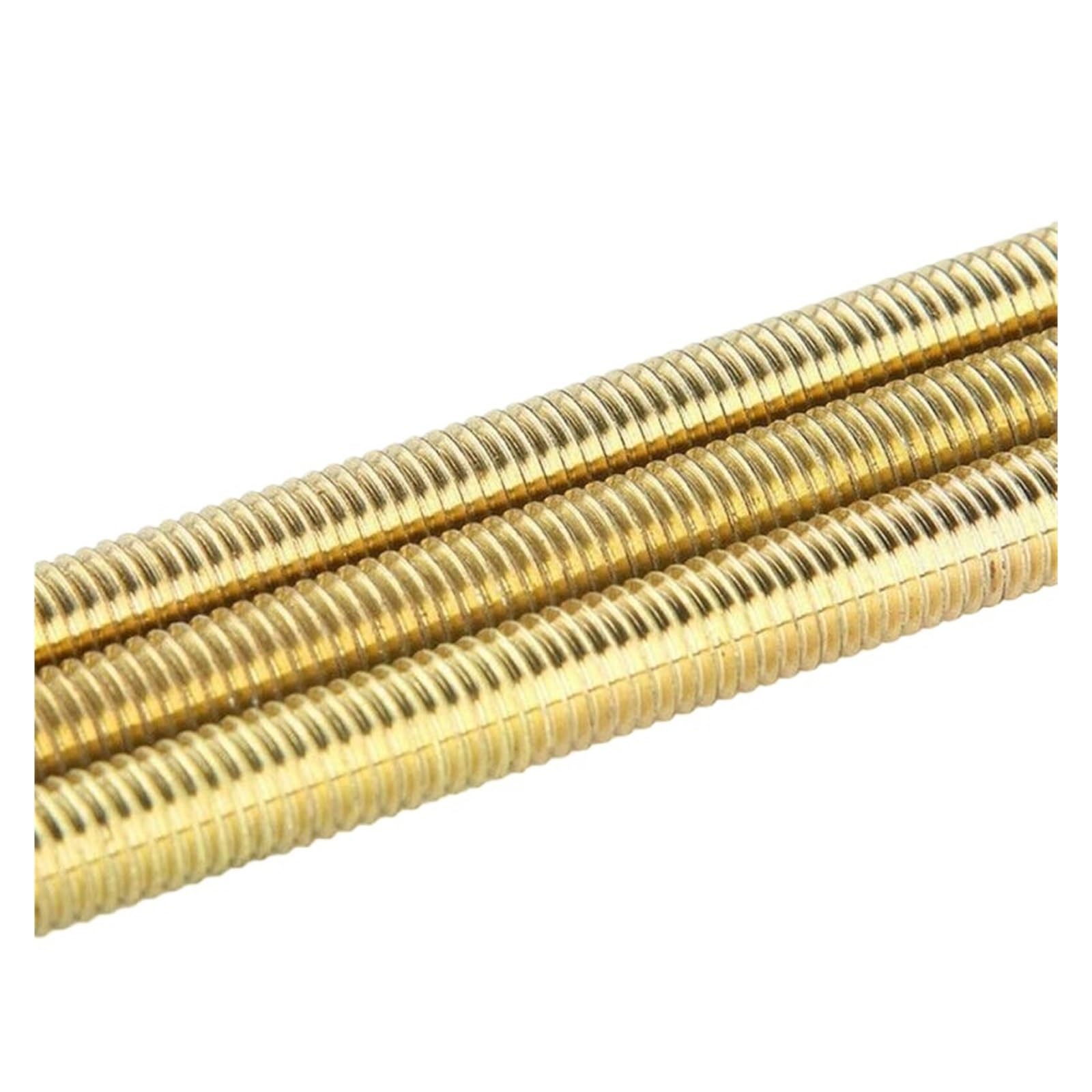 Varilla roscada métrica de latón M2 a M12 de 250 mm (1 unidad) for equipos mecánicos electrónicos(M12)
