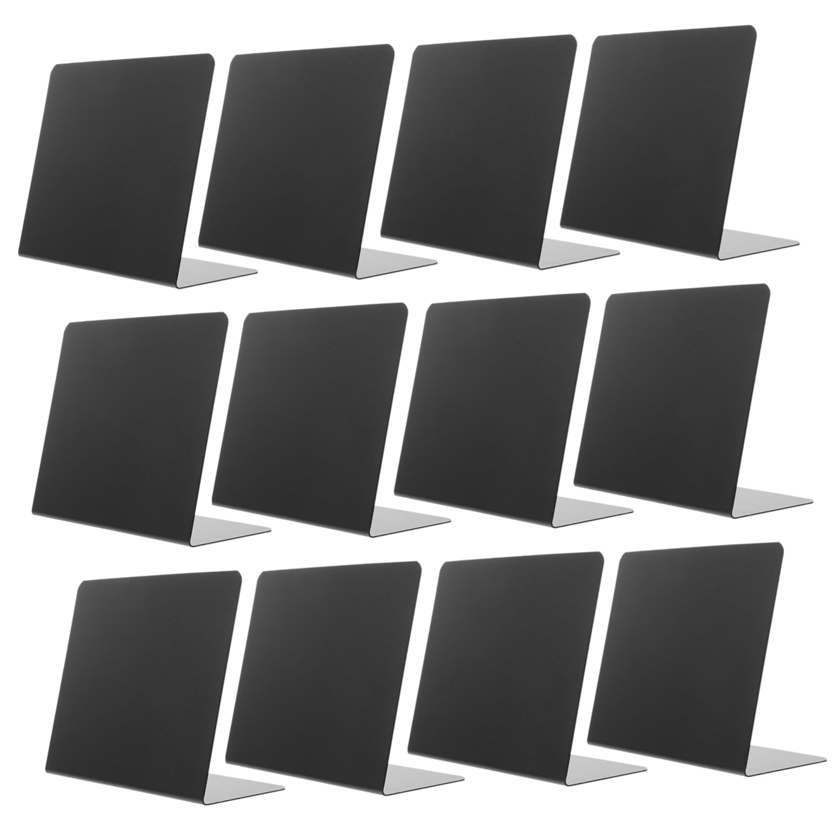 4 Sätze Desktop-kuchen-dessert-etikettenkarte Planke Zeichen Anzeige Led-notiztafel Mit Farben Kuchendekorationen Großes Tafelschild Anzeigetafel Kreidetafel Schreibtisch Plastik