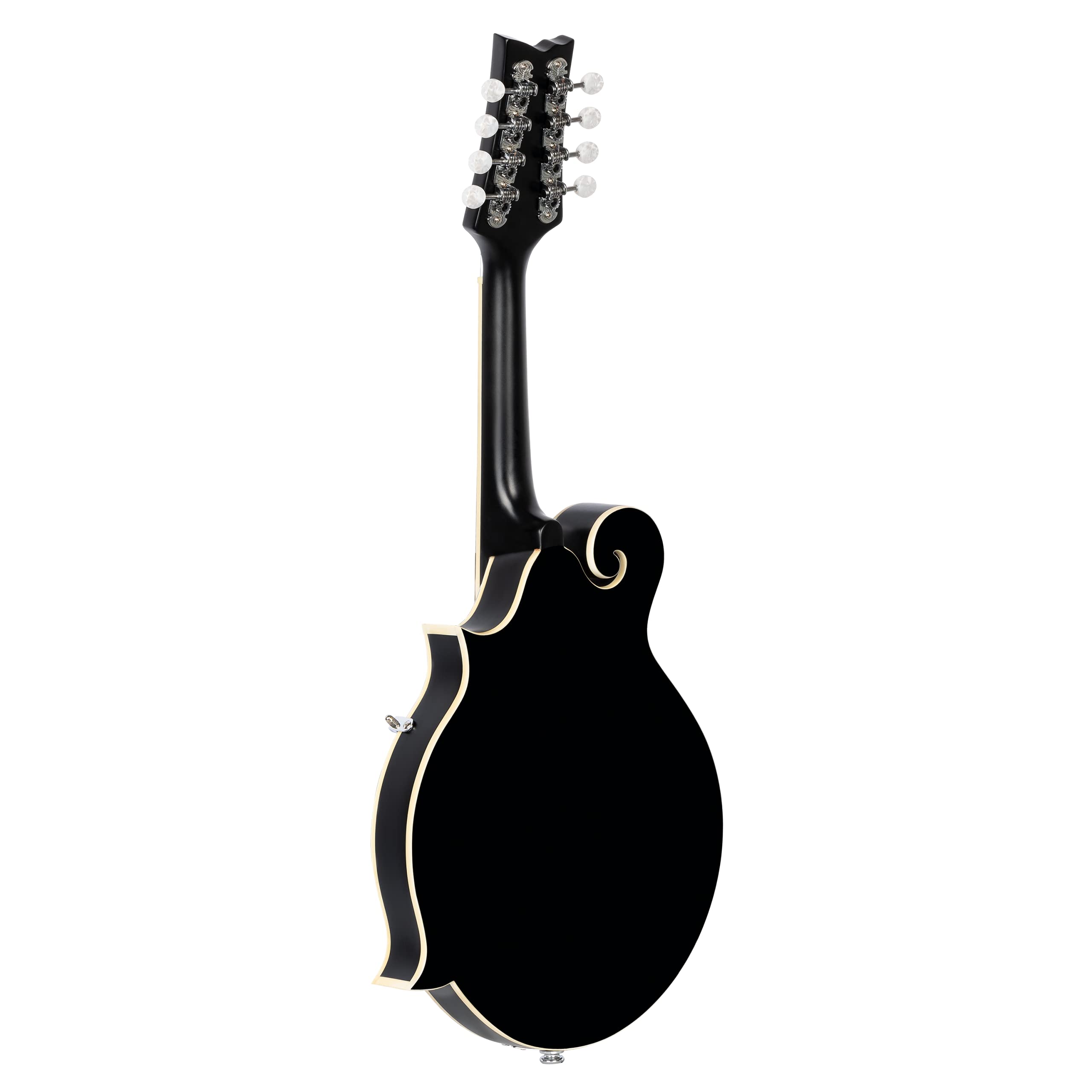 Ortega Mandolin F-Style Series Inclusive Custodia - BK - Nero (RMFE40SBK)