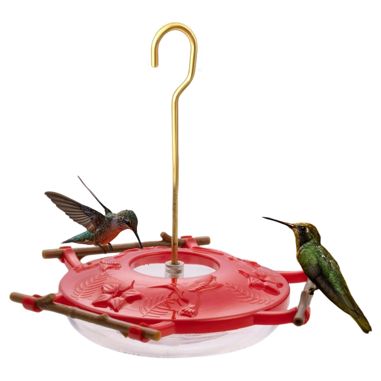 Mangeoire à colibri à large ouverture et bol étanche contre la pluie