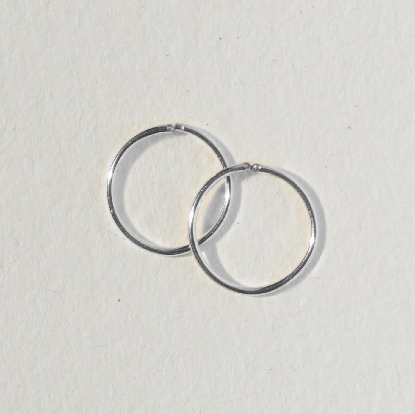 Real Sterling Silver Cartilage Earring Hoop | Earrings for Women Tiny Small Hoop Silver Earring Helix Hoop Earrings Sterling Silver Endless Hoops Thin Upper Ear Piercing Jewelry | Handmade in FL - Image 7