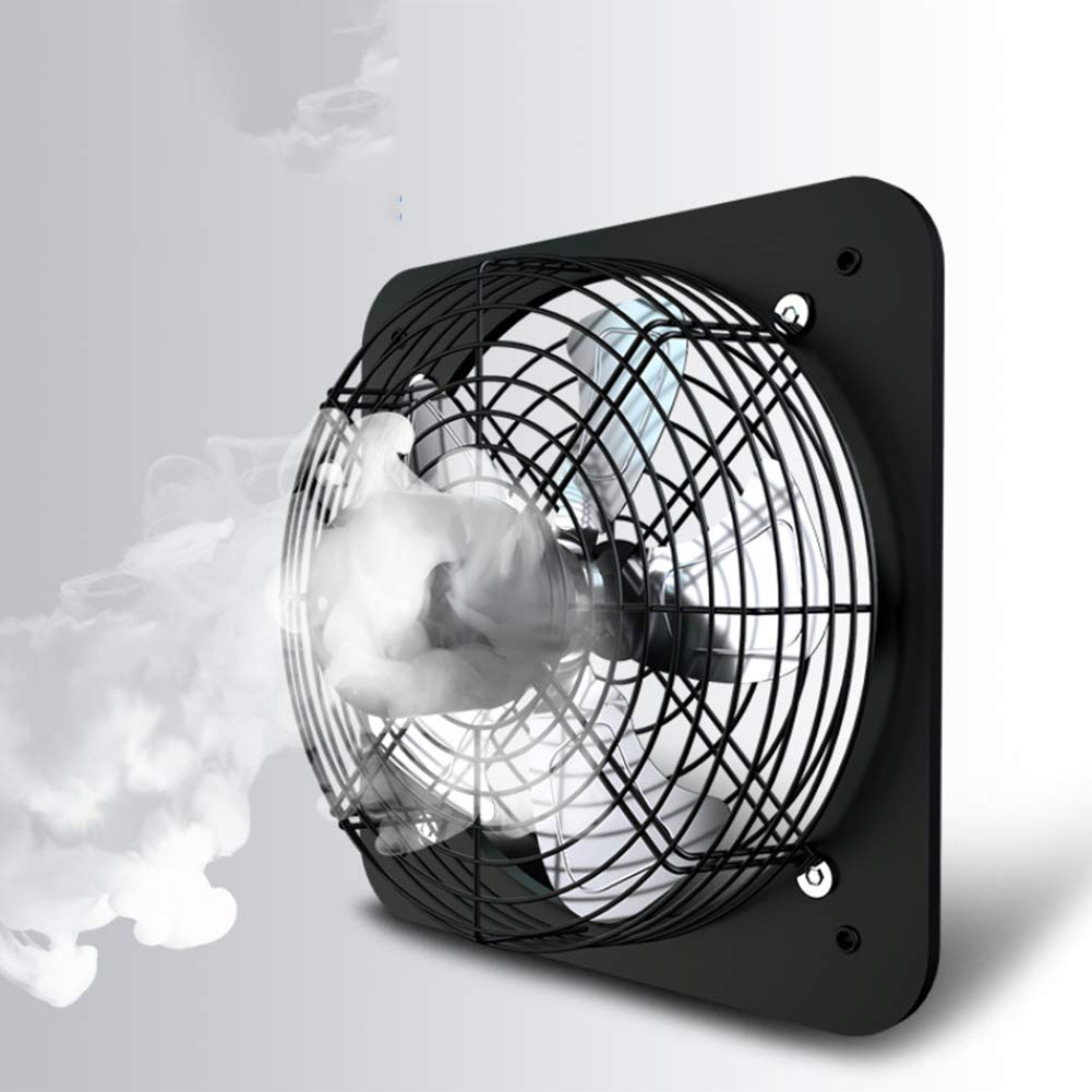 Ventilatore Di Scarico Commerciale 300Mm Ventilatore Di Aria Dello Scarico Assiale in Metallo 1780 M³/H Estrattore Industriale Di Ventilazione 60W Funzionamento Silenzioso E Stabile