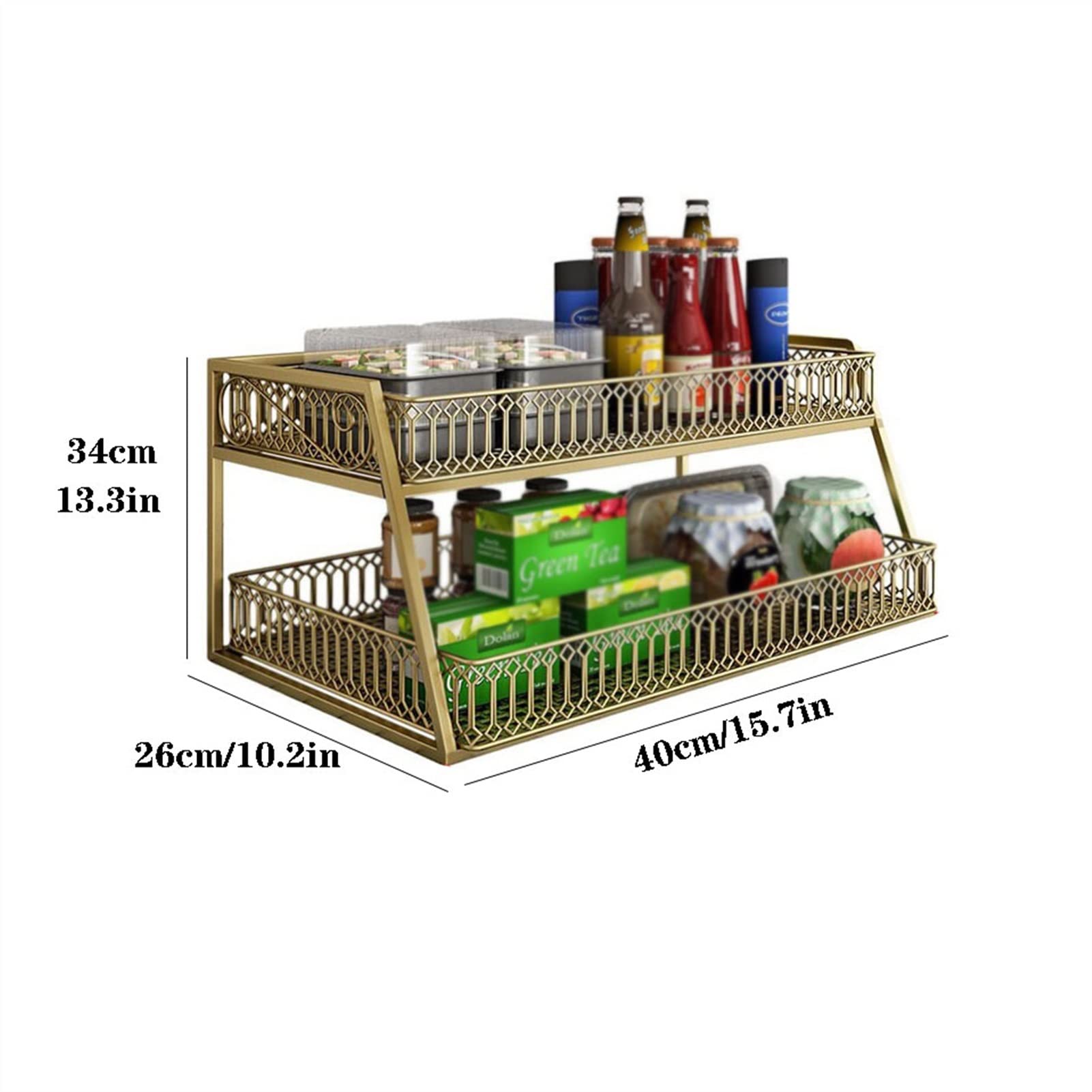Nesting Dunnage Aluminum Racks, 12 x 20 x 48 in.