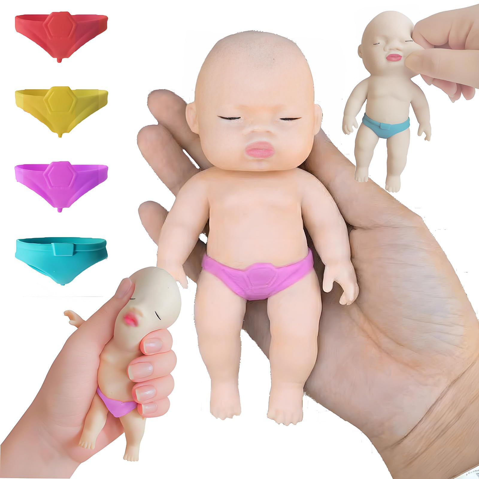 Amazon | 赤ちゃん スクイーズ 【1個 14cm】 アグリーベイビーズ 人形