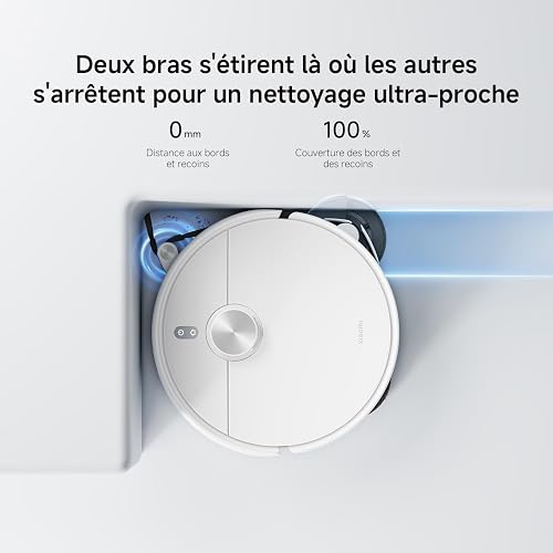 XIAOMI H50 Pro Aspirateur Robot, 15000Pa, Bras Extensible - 3