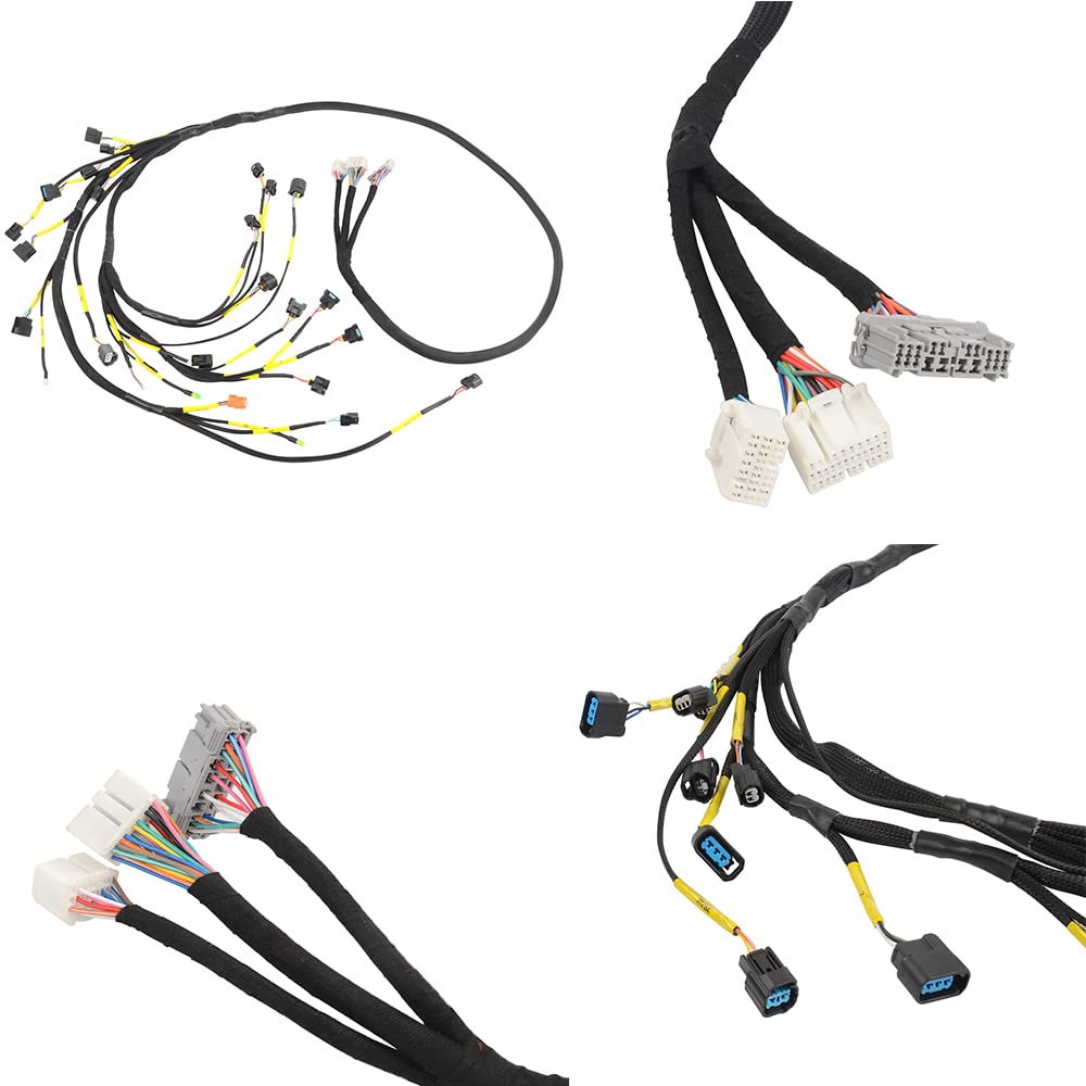 Tucked Engine Harness For Honda/Acura K-Series Swaps (K20/K24) – Fits Integra, CRX, Civic EK/EG