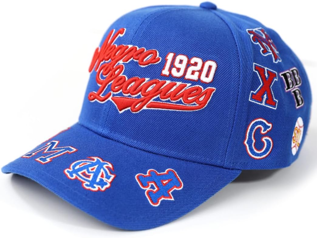 Big Boy Negro League Baseball Commemorative S43 Mens Cap [Royal Blue - Adjustable] - ID#5182