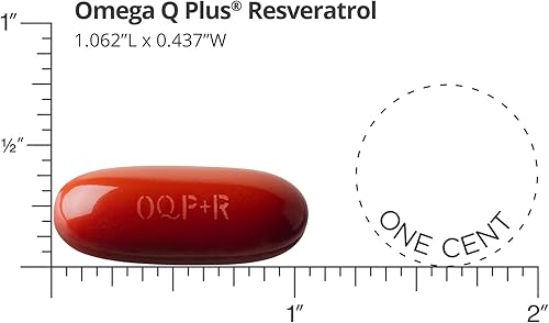 Miniatura 3 de Dr. Sinatra Omega Q Plus Resveratrol - Suplemento Omega-3 con CoQ10 y Resveratrol - Promueve la salud integral del corazón y todo el cuerpo para