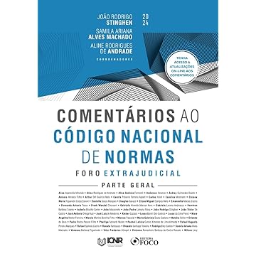Capa do livro Comentários ao Código Nacional de Normas - Foro Extrajudicial - Parte Geral - 1ª Ed - 2024