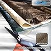 Patio Paradise 12' x 53' Shade Cloth 6/8/12 FT Sun Shade Fabric Roll UV Block Windscreen Canopy Pergola Cover Cloth Sunscreen Fabric for Outdoor Backyard Deck Porch, Brown #2