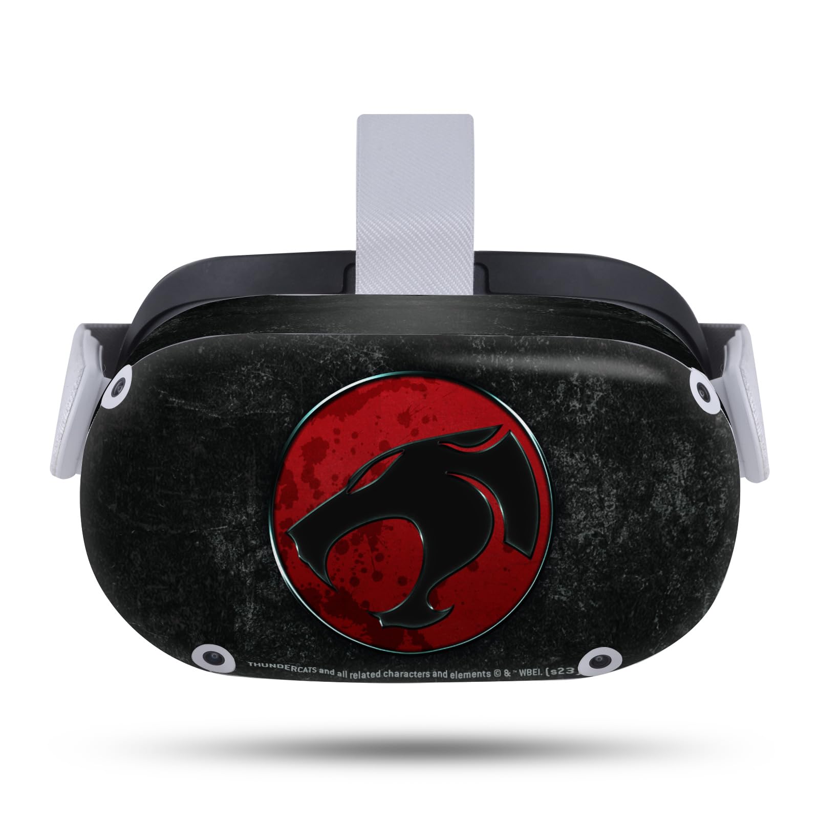 Head Case Designs Officially Licensed Thundercats Logo Graphics Vinyl Sticker Skin Decal Cover Compatible with Meta Quest 2