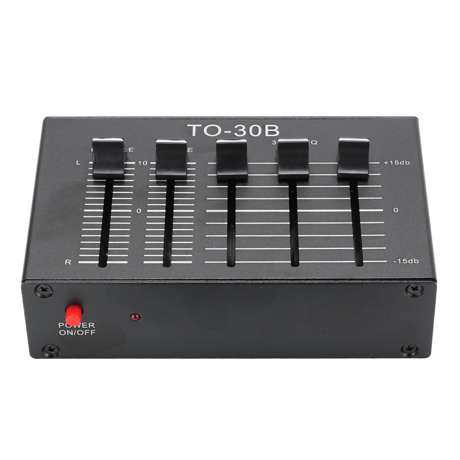 Cryfokt EQ Preamplificatore per Giradischi, Preamplificatore Fono Compatto in Lega di Alluminio per Giradischi