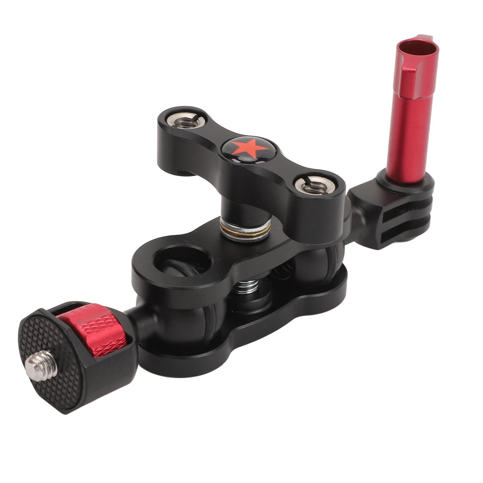 360 Degree Rotation Articulating Arm Double Ball Heads Camera Mount for Action Sports Photography