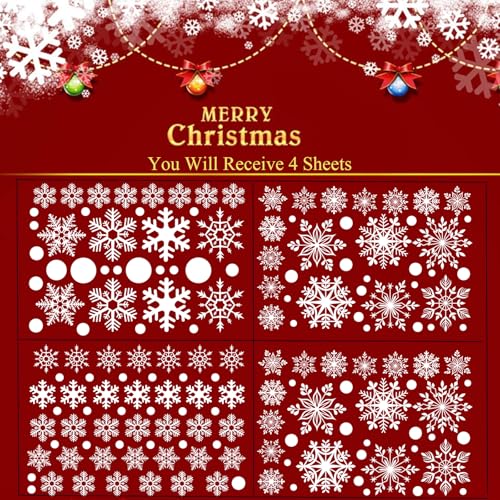 Zanconic XMAS3 Christmas Window Clings For Glass, Reusable Window Stickers Ornaments Pvc Static Self Stickers Decorations thumb #2