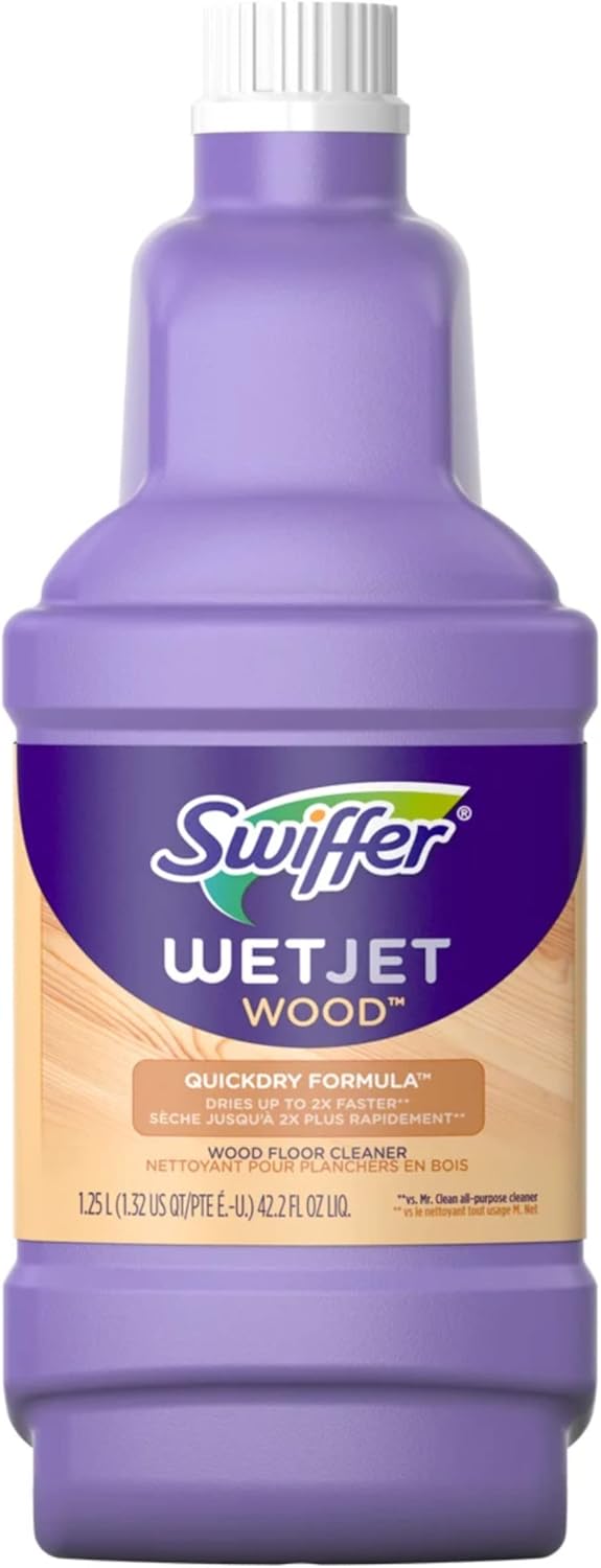 Swiffer Wood Floor Solution, Blossom Breeze, 42.2 Ounce 2