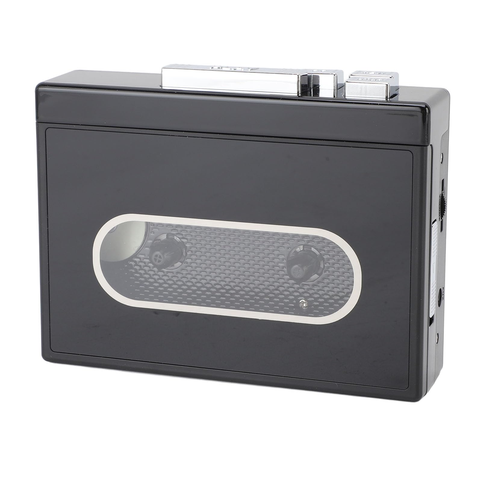 Lecteur de Cassette Vintage avec 5.0, Radio FM et Prise 3,5 Mm, pour les Enregistrements Vocaux Musicaux, Lecture Lisse et Retour Automatique