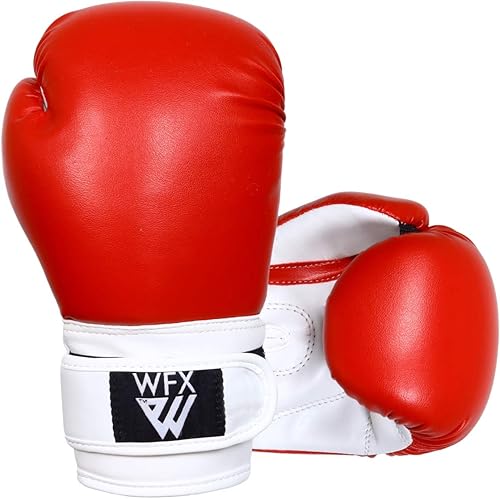 Miniatura 5 de Guantes de boxeo para niños para artes marciales Sparring Junior Mitts de cuero resistente MMA Training Punch Bag Guantes Striking Muay Thai Kick
