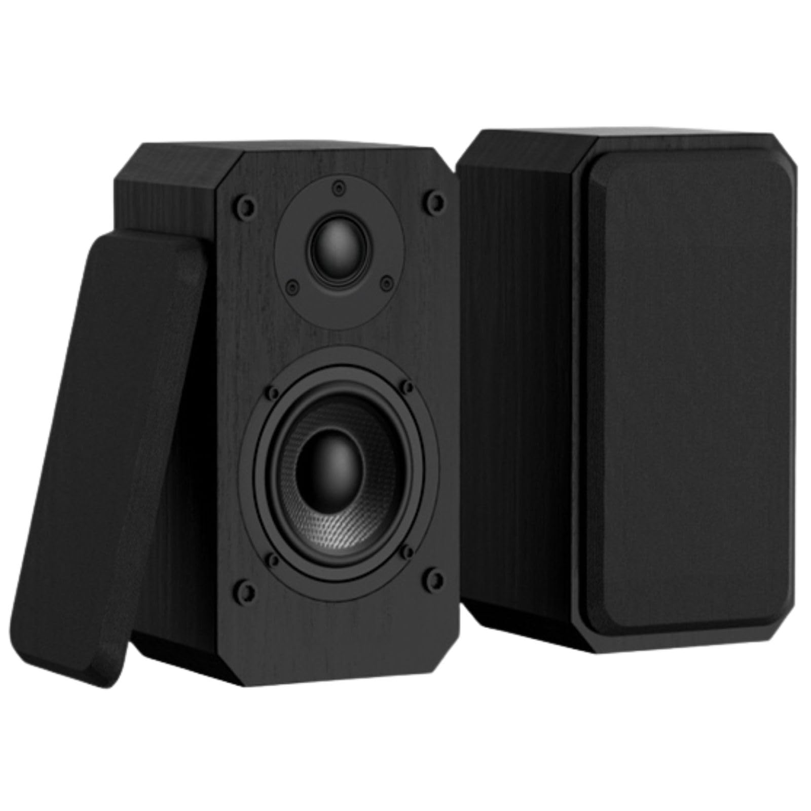 Soundmaster LS5050SW HiFi głośnik regałowy – kompaktowy 2-drożny głośnik basowy zapewniający mocny dźwięk