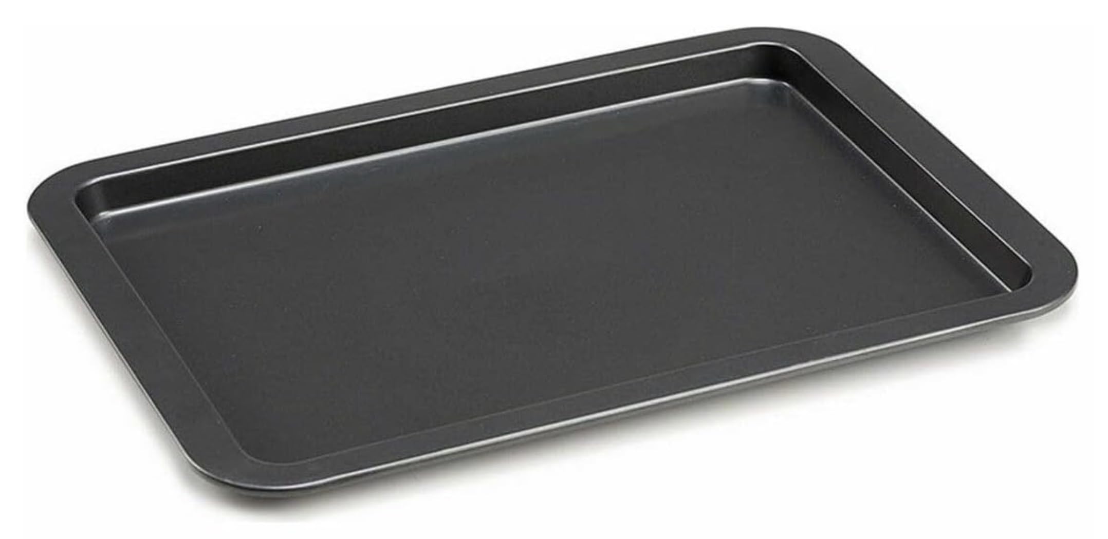 Kinvara plateau pour four gris métal 25x37 cm lot de 12