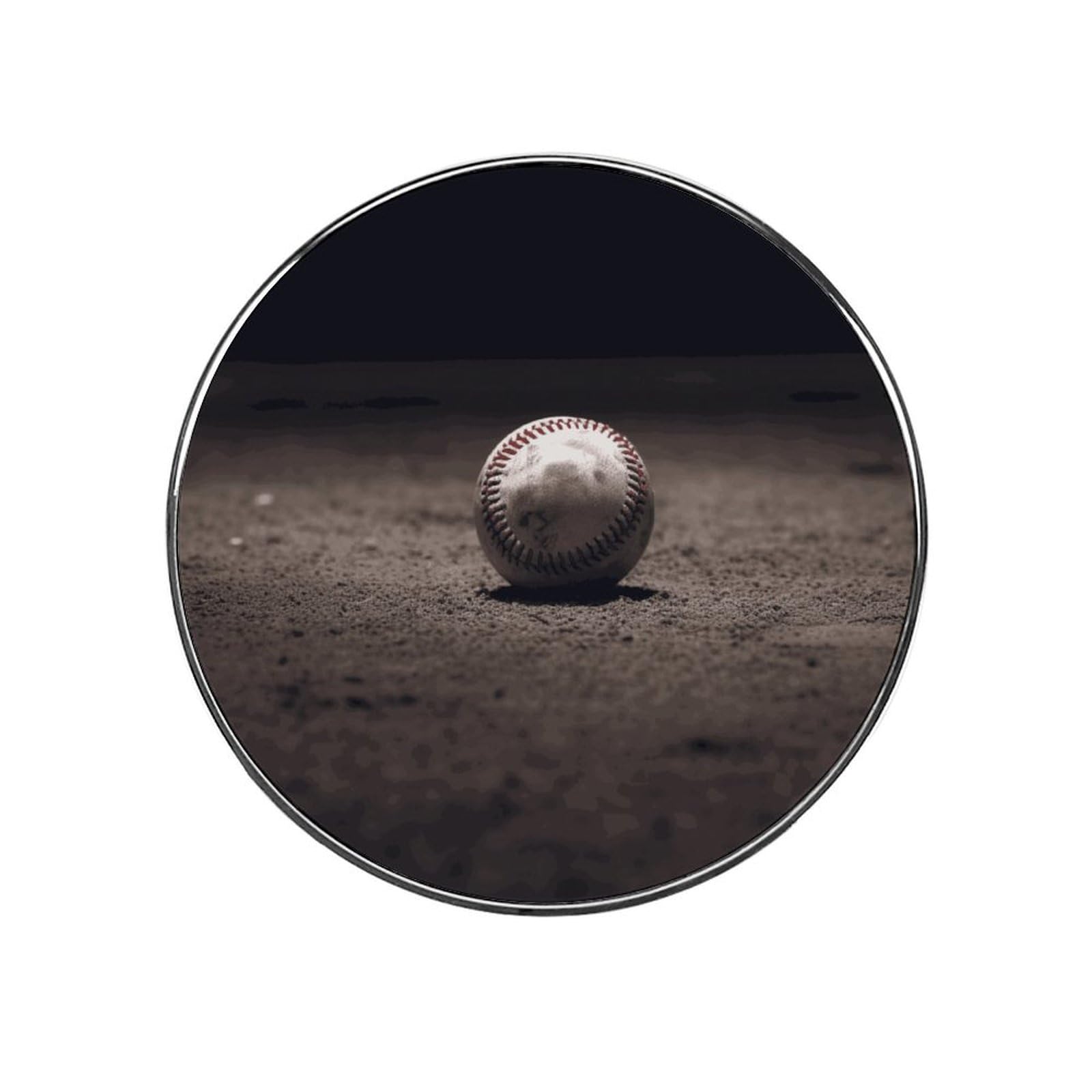 Baseball Fridge Magnet Magnetic Refrigerator Magnets Mini Round Kitchen Fridges Magnets for Kitchen Office Whiteboard Cabinet and Dishwasher