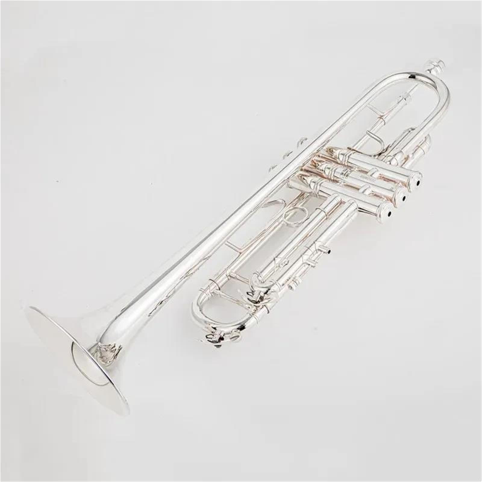 Silberne Trompete Mit Koffer Standard-Trompeten-Set