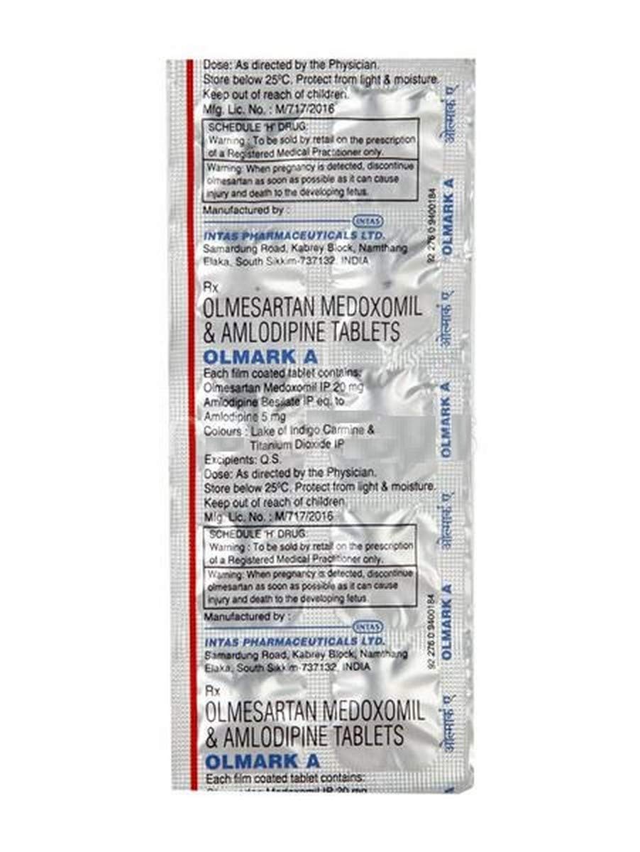 Olmark A - Strip of 10 Tablets