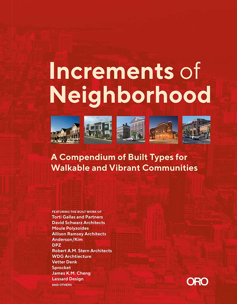 Increments of Neighborhood beau livre relié d'urbanisme durable