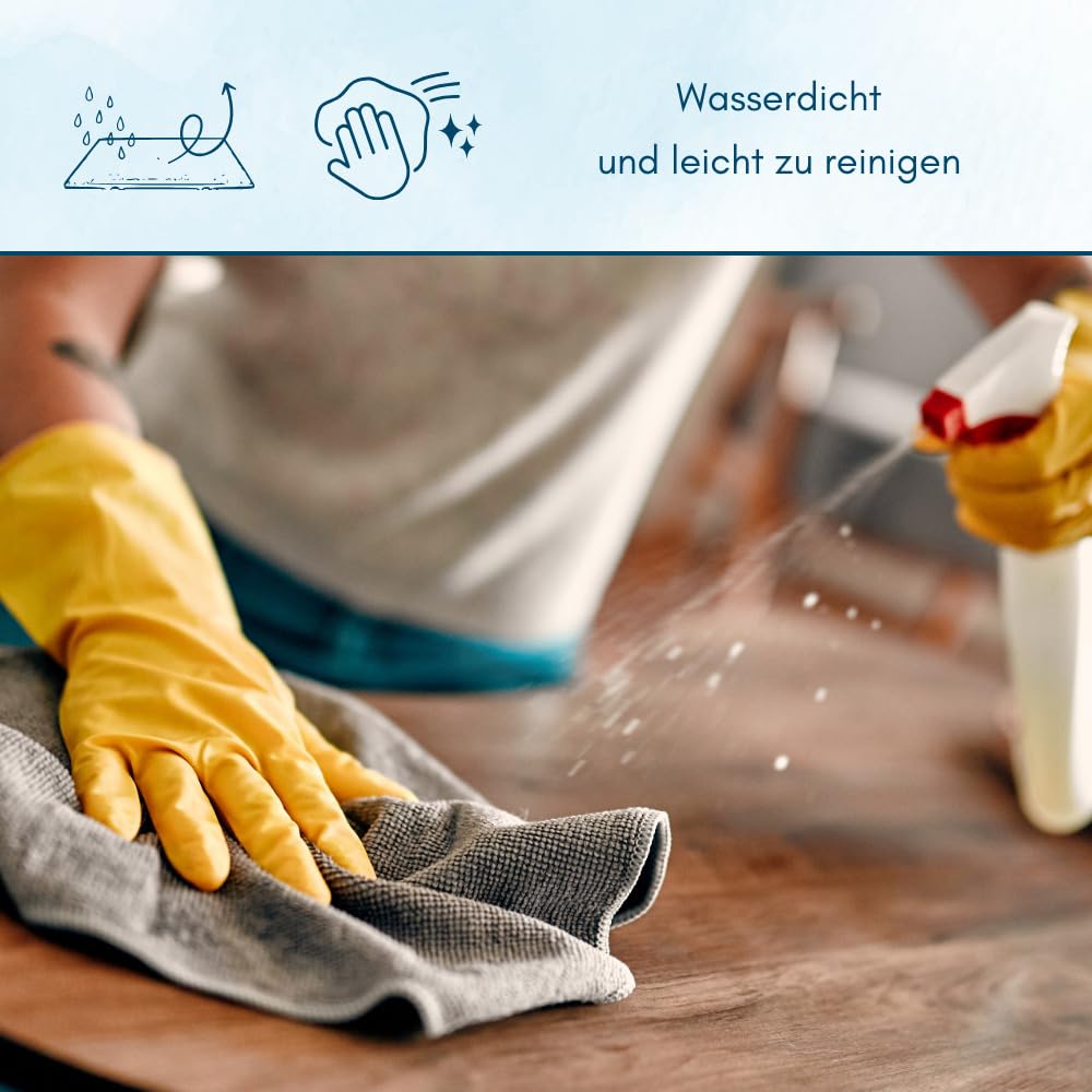 Kikido Wickelauflage 75x70 cm - Ente - Baby Wickelauflagen Wasserfest, Abwaschbar und Pflegeleicht - Wickelunterlage Weich Tragbare, Leicht zu Reinigen - OEKO-TEX - Universal-Wickelauflage 75x70