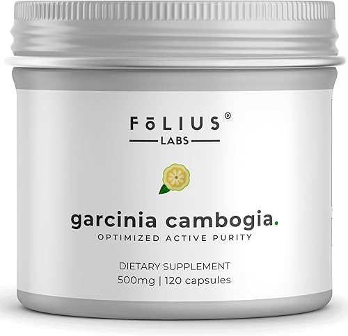 FOLIUS LABS Extracto de Garcinia Cambogia - 120 Cápsulas