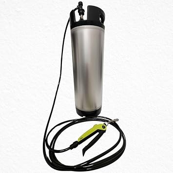 RockRose 5 Gallon Sprayer Stainless Steel Pressurized Tank Cylinder -Industrial Sprayer Pressurized High-Efficiency Effortless Operation Leak-Proof & Durable Designed for Auto Tint & PPF Installation