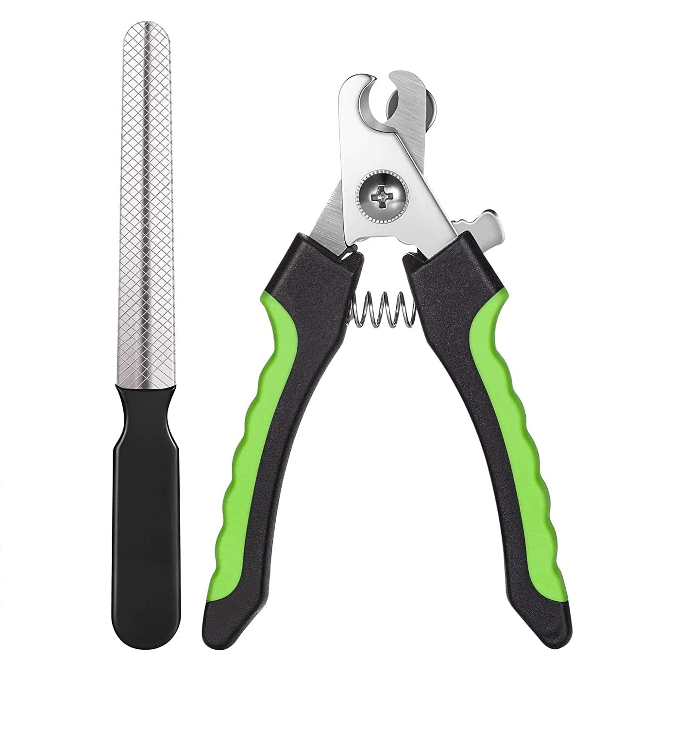 Pet Needs Dog Nails Cutter-Dog Claw Clippers for Large to Medium Breeds with Free Nail File, Professional Cat Nail Clippers with Safety Guard to Avoid Over-Cutting-(Large) (Green) (B0BGDG1GY7) Amazon Price History, Amazon Price Tracker