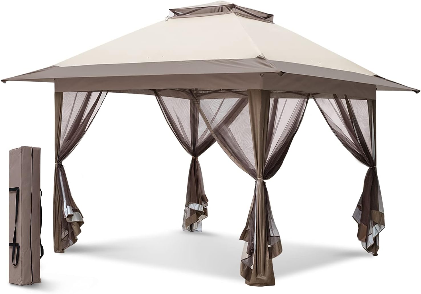 G169MNBGEAZ EAGLE PEAK 13' x 13' PopUp Gazebo Tent Instant w