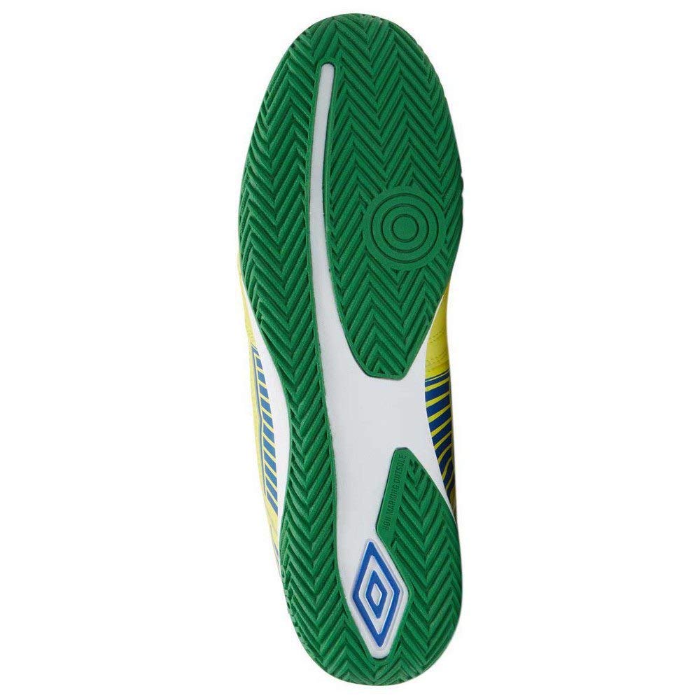 Umbro Sala II Pro Chaussure de Futsal Amarillo-Blanco-Azul Taille 8.5 US (42 EU)