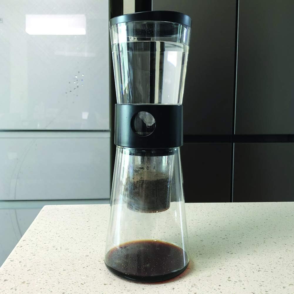 NUVO Cold Brew Dutch Drip type coffee maker hand drip coffee making (Dark Gray)