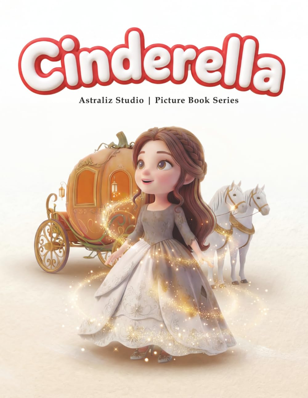 Cinderella: A Gentle Grimm Fairy Tale Read-Aloud for Ages 3–5 (Read with Astraliz: Grimm’s Fairy Tales Picture Books)