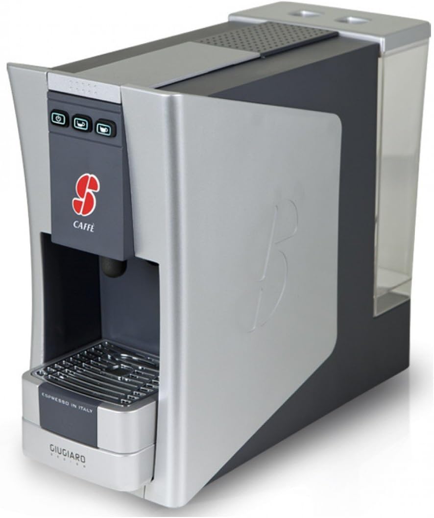 S.12 Espresso Coffee Capsule Machine Designed by Giugiaro By Essse Caffe (Silver)