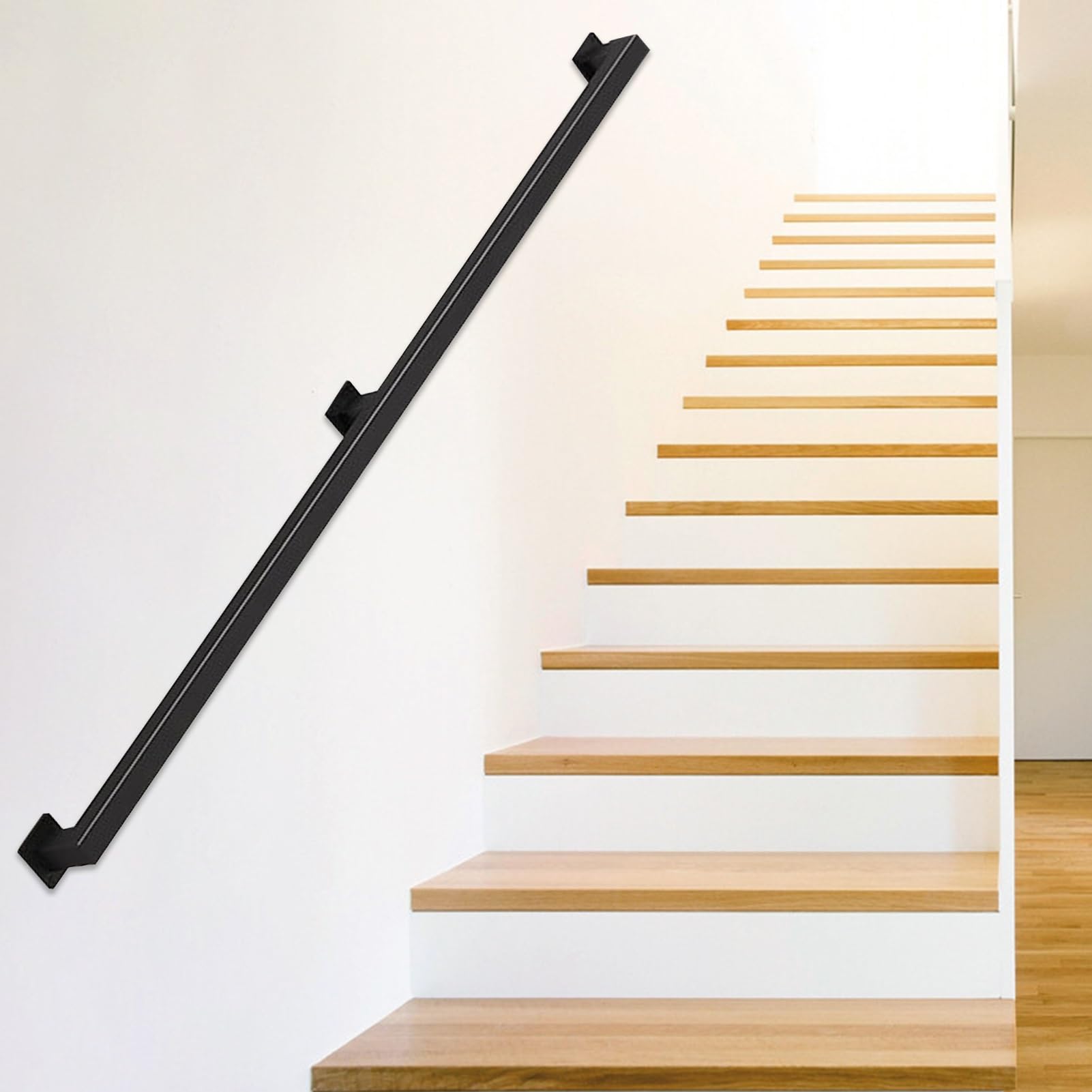 Rampe d'escalier antidérapante contre les chutes pour escalier intérieur et extérieur de maison