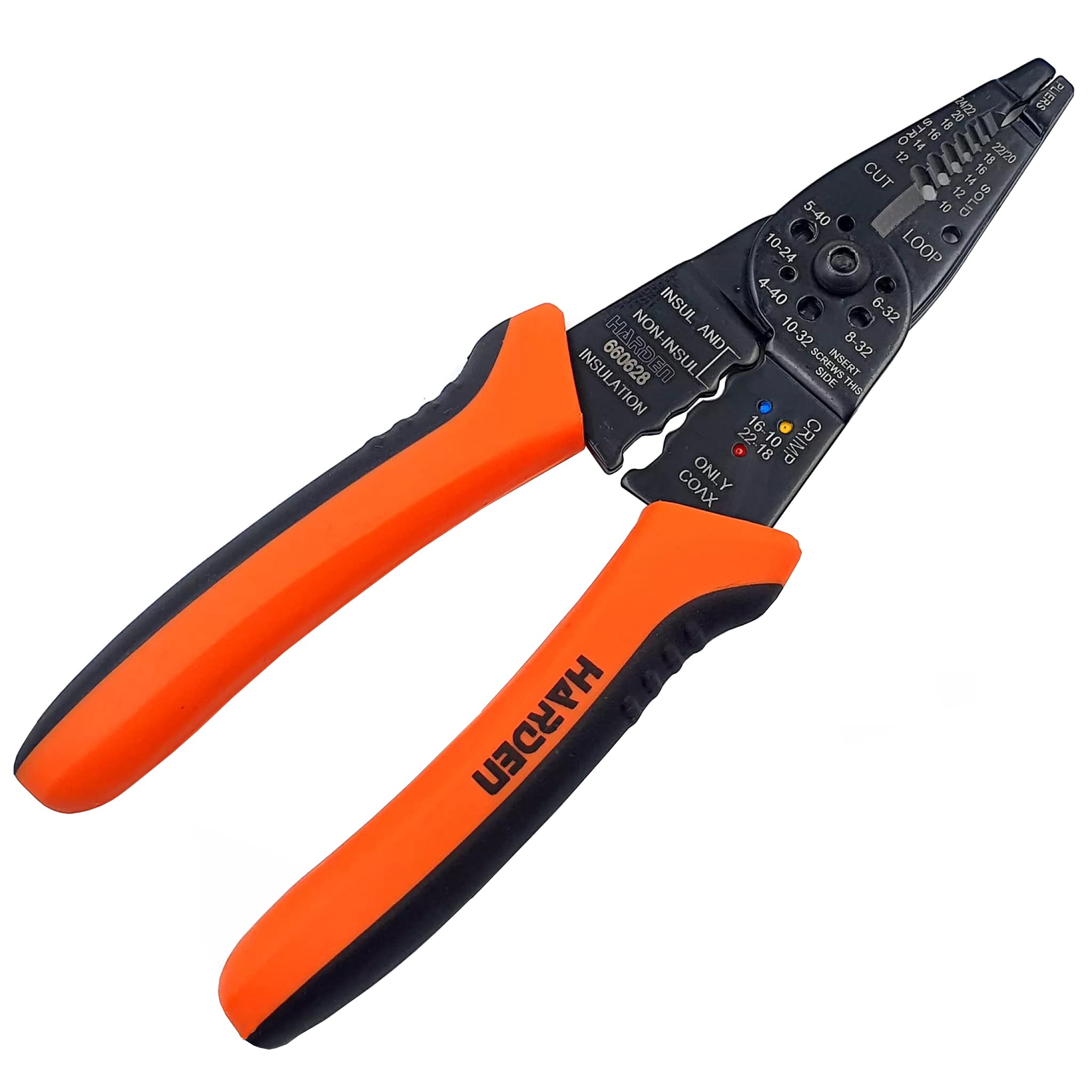 Harden 8" Multi Functional Wire Stripper and Cutter 660628 (B09JWSY9C2) Amazon Price History, Amazon Price Tracker